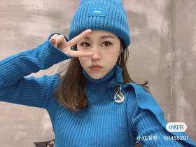 Acne原单帽子 粗针羊毛毛线帽子 男女通用