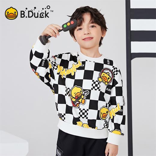 B.DUCK小黄鸭童装春秋圆领卫衣105-150 BF1508072 商品图0