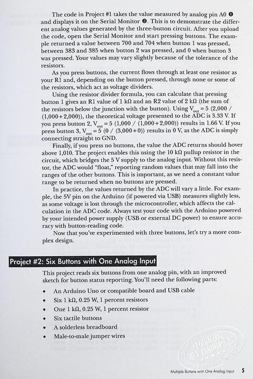 【中商原版】Arduino for Arduinians 英文原版 John Boxall 计算机与数据 计算机类相关书籍 科学百科 信息工程 商品图5