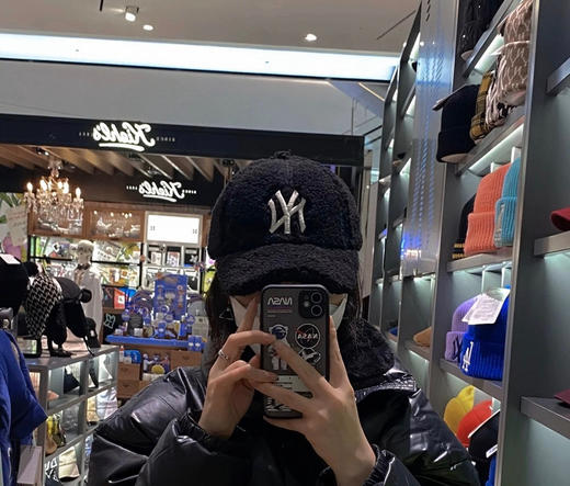 Mlb羊羔毛棒球帽🧢 商品图3