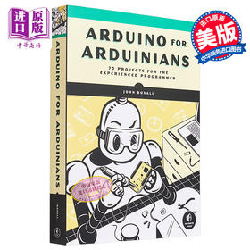 【中商原版】Arduino for Arduinians 英文原版 John Boxall 计算机与数据 计算机类相关书籍 科学百科 信息工程