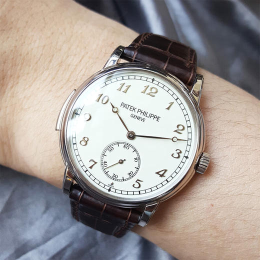 稀缺珍藏【95新正品】PATEK PHILIPPE百达翡丽超级复杂功能时计系列18k白金40mm三问报时自动机械机芯男款5178G-001  120623PM08 商品图4