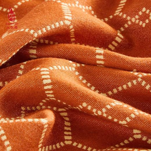 SAINTJOY/上久楷 丝毛围巾  丝毛长巾  鱼藻纹锦  CJS23025 商品图6