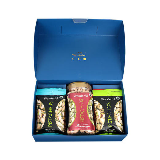 美国Wonderful万多福开心是福礼盒600g/053806 高品质坚果品牌春节送礼 商品图1