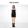 lost in echo2024春季新款设计师品牌手工立裁花苞迷你吊带连衣裙 商品缩略图2