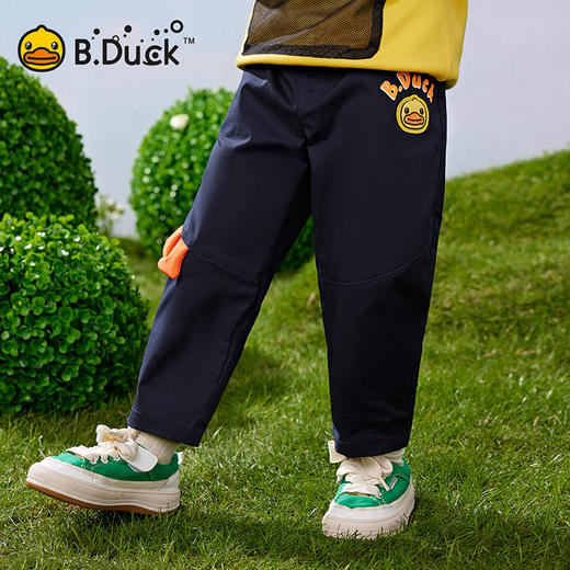 B.DUCK小黄鸭童装春秋休闲长裤90-130 BF1557021 商品图4