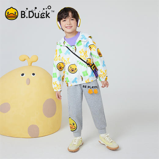 B.DUCK小黄鸭童装春秋休闲外套105-150 BF1511050 商品图3