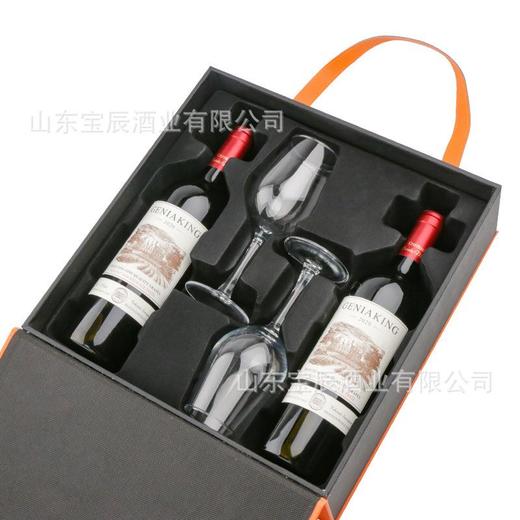 法国原酒红酒葡萄酒礼盒装2支干红整箱红酒正品旗舰店庄园酒官方 商品图4