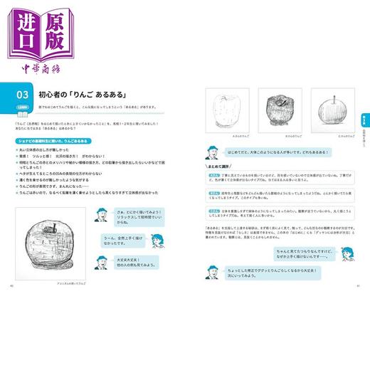 预售 【中商原版】铅笔绘画设计入门课程 日文插画作品集艺术 日文艺术原版 これだけで基礎が身につく　鉛筆デッサン入門講座 商品图3