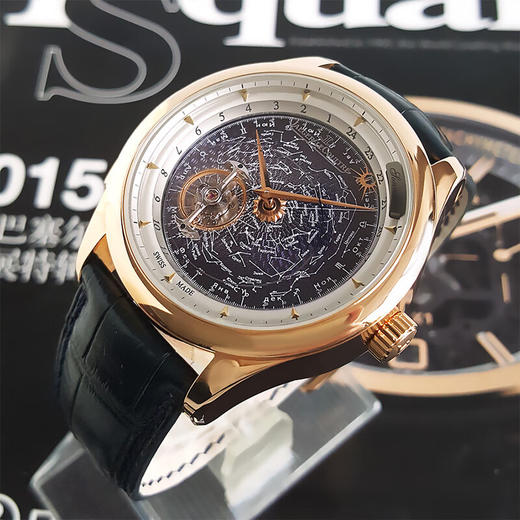 限量稀缺【98新正品】积家 JL 超卓复杂腕表 Q5022580 手动机械珐琅星空盘45mm限量款男表 081222PM17 商品图2