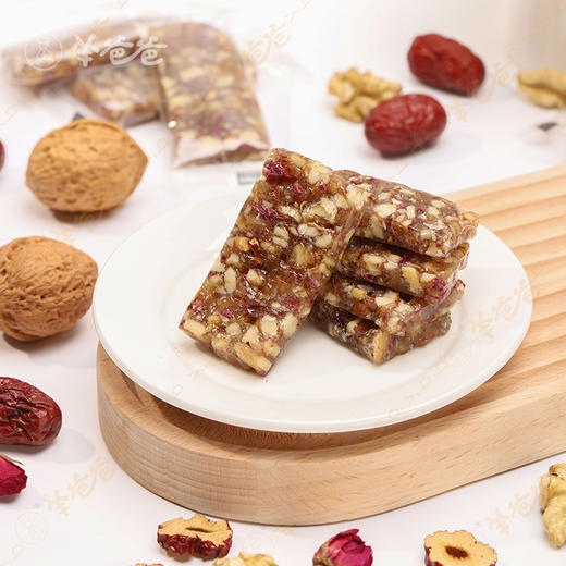 【红颜核桃枣糕】健康零食| 红颜小零食 元气小方块 效期至26年8月 保质期9个月 商品图5
