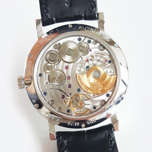 【95新正品】PIAGET 伯爵ALTIPLANO系列18k白金40MM日期显示自动机械机芯（摆陀为珍珠陀）男款G0A38130  220423NJ13 商品图3