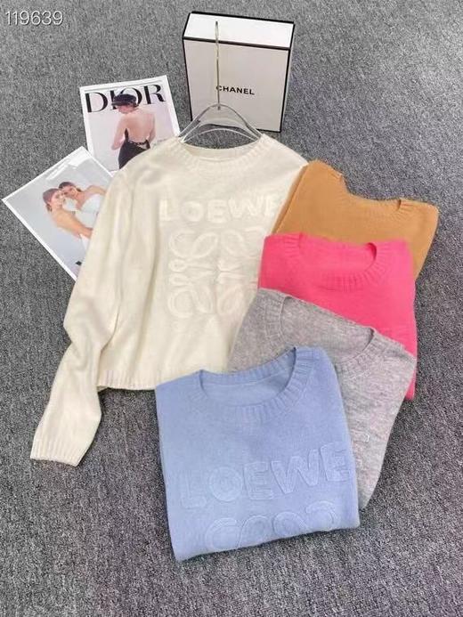 女圆领羊绒毛衣9639 商品图8