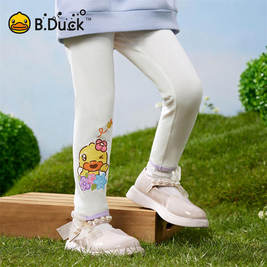 B.DUCK小黄鸭童装春秋打底长裤90-130 FF1558002 商品图2