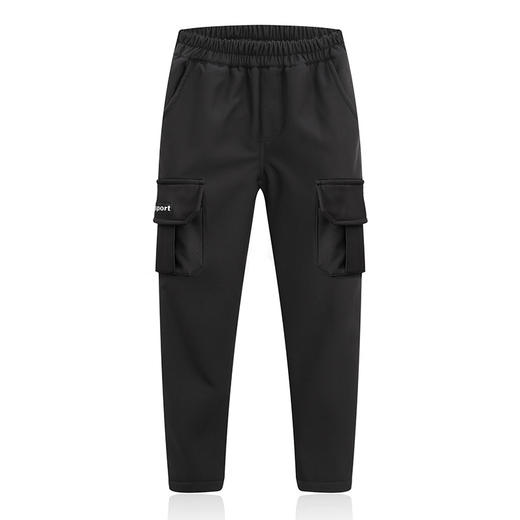 纳趣儿童工装加绒软壳冲锋裤 商品图5