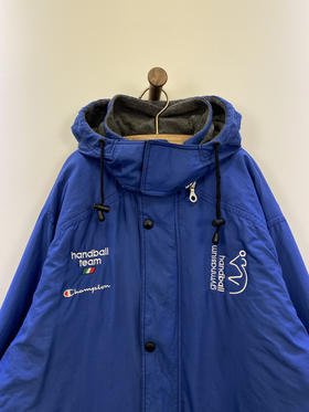 90年代 Vintage Champion 冠军 手球代表队 棉服 夹棉外套_CTJK(L-XL)
