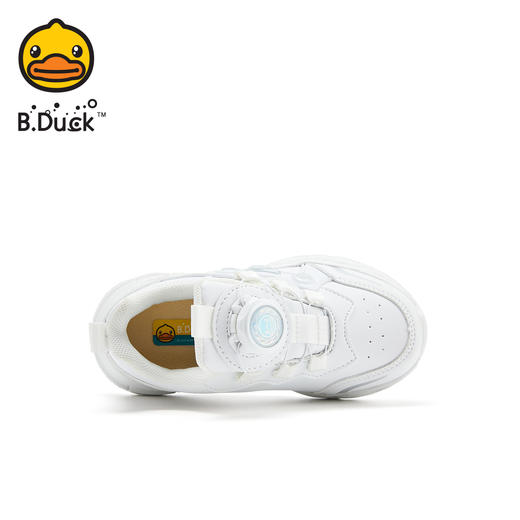 B.Duck小黄鸭童鞋春秋男女童时尚休闲鞋旋转扣 B1585015 商品图3