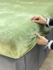 自然醒250g超柔软绵绵牛奶绒床笠双面冬季加绒加厚法兰绒床垫套罩珊瑚绒床笠LFS 商品缩略图2