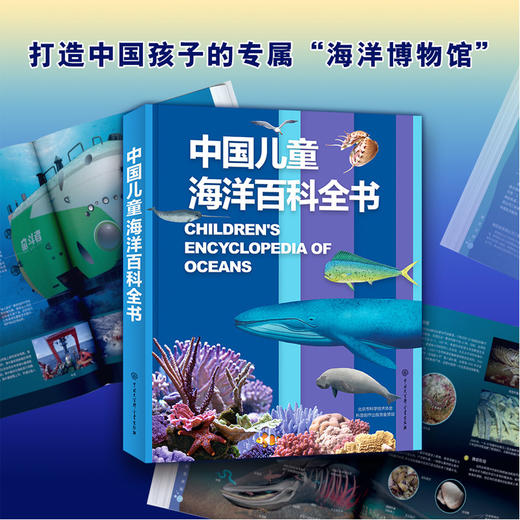 中国儿童海洋百科全书 6-15岁儿童海底世界百科  打造中国孩子的专属“海洋博物馆” 商品图1