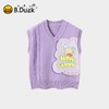 B.DUCK小黄鸭童装春秋背心针织衫毛衣105-150 FF1512080A 商品缩略图0
