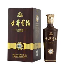 古井贡酒 G3  40.6度白酒  425ml*4瓶 【BC】【ZW】