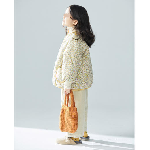 裁缝学苑TS24女童韩系夹棉灯芯绒棉袄外套纸样儿童上衣样衣打版 商品图3