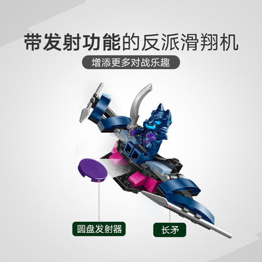 乐高 LEGO阿林战斗机甲LEGC71804 商品图3