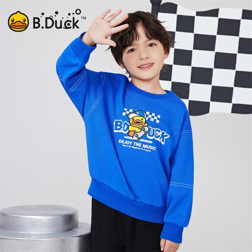 B.DUCK小黄鸭童装春秋圆领卫衣105-150 BF1508071 商品图0