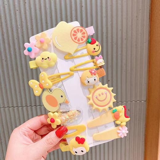 【49款组合套装】儿童网红卡通发夹韩国公主头饰女童小女孩碎发bb发卡可爱宝宝发饰 商品图12