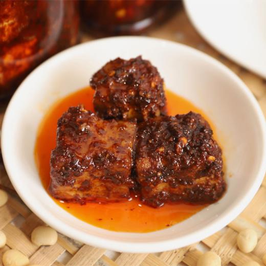 生态红油腐乳 | 拌面拌饭 火锅蘸料 细软鲜香 | 合作生产 | * Ecological red oil Fermented bean curd 商品图2