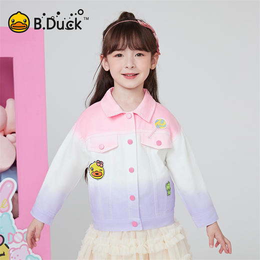 B.DUCK小黄鸭童装春秋牛仔外套105-150 FF1511081 商品图0