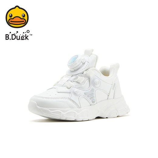 B.Duck小黄鸭童鞋春秋男女童时尚休闲鞋旋转扣 B1585015 商品图2