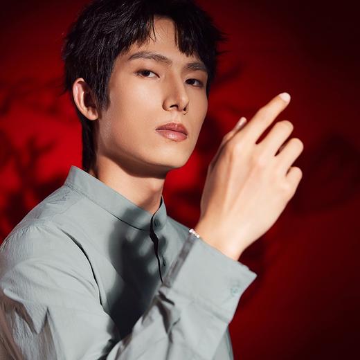 【非遗剪纸】柒牌男装长袖衬衫男2024春季新款透气易打理休闲衬衣	126A70150 商品图4