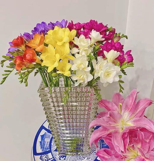 特价：ins风 北欧轻奢璀璨水晶玻璃花瓶15.9（尺寸：长10.5 cm、高18 cm，现货 下单即可到店自提） 商品图11