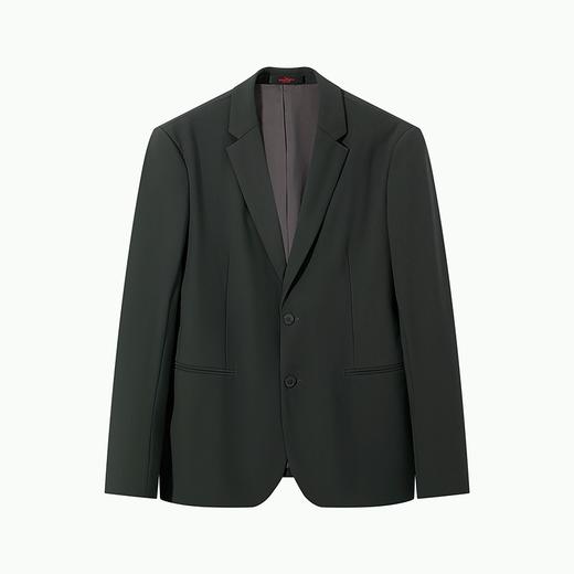 柒牌男西装秋冬新款商务休闲石墨烯弹力针织单西修身西服外套	125C70040 商品图4