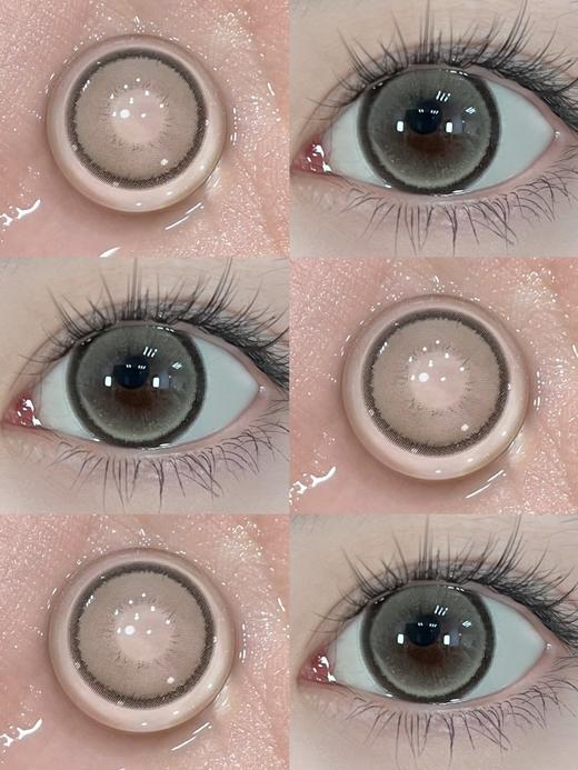 Mimipark 透光油画 半年抛 两片 14.5mm 参考着色13.8mm 基弧8.6 含水38% 新锐国货 商品图1