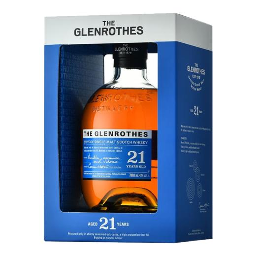 格兰路思21年斯贝塞单一麦芽威士忌700ml*1 商品图0