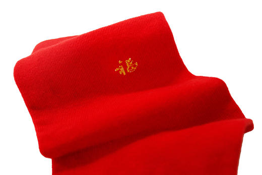 抵羊 红色棉袜（女款） 商品图3