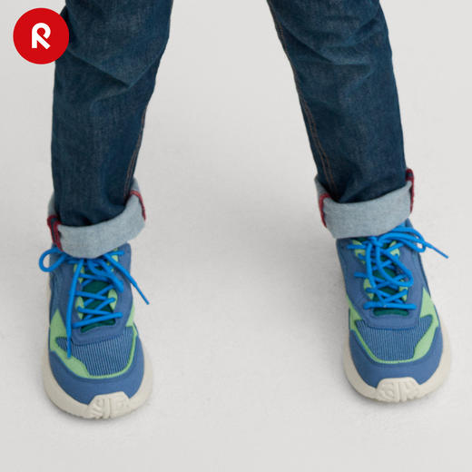 reima男女儿童板鞋大童2024春季新款小学生低帮运动休闲透气童鞋 商品图1