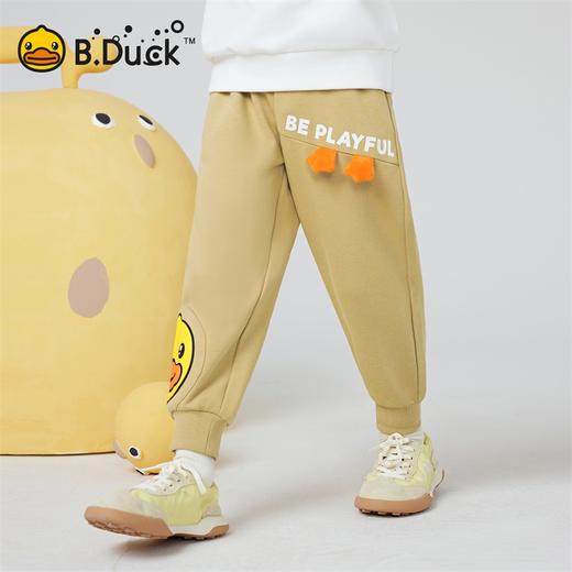 B.DUCK小黄鸭童装春秋针织长裤105-150 BF1563055 商品图3