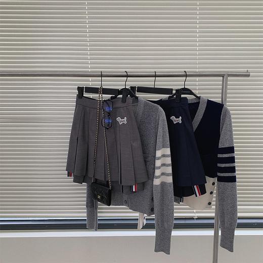 XS码 限时价 金蘑菇菇【私立校花tb套】盐甜系经典学院风修身针织开衫 商品图3