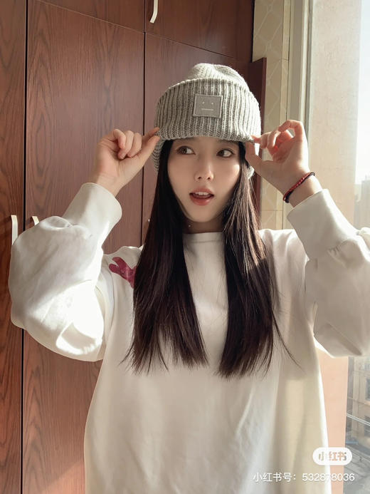 Acne原单帽子 粗针羊毛毛线帽子 男女通用 商品图0