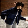 AHM-6200韩系慵懒风摇粒绒外套女2023冬季新款时尚休闲宽松保暖小个子外套 商品缩略图0