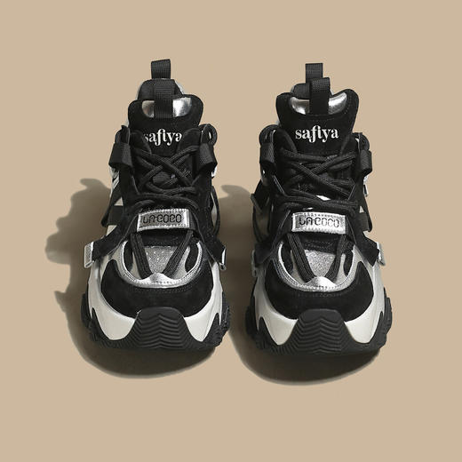 品质好货 | Safiya/索菲娅2023秋冬网红潮流百搭厚底老爹鞋 SF33112745 商品图7