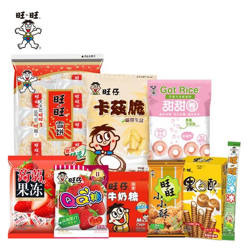 旺旺 零食包522G#24年货节 商品图3