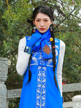 香腮雪刺绣围巾 |现货加急发