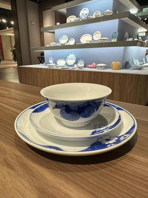 景德镇陶瓷 国瓷红叶 事事如意手绘中餐具 商品图2