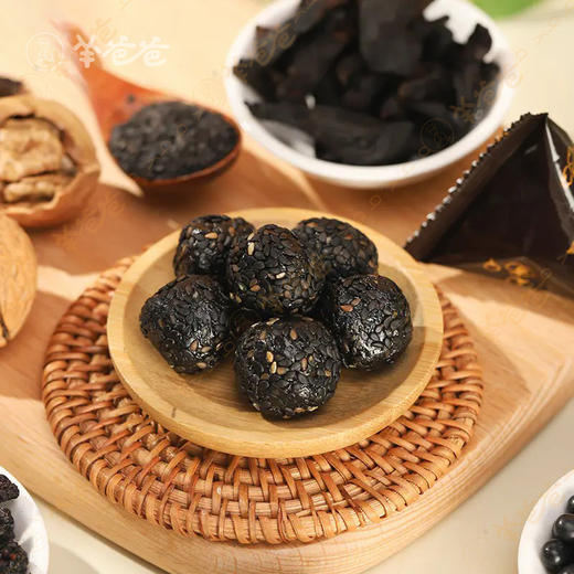【黑芝麻丸】健康零食| 软糯浓香 没事儿嚼一颗 拯救发际线效期至26年5月  保质期6个月 商品图4