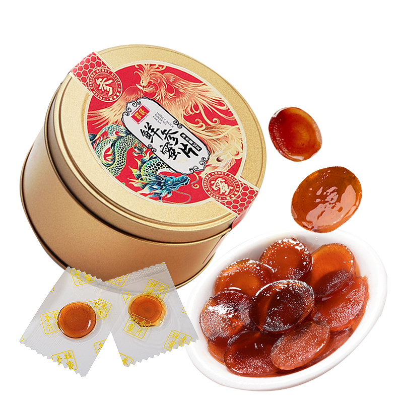 庄民 鲜参蜜片 50g/罐 2CM大片  长白山抚松高山参 云南野坝子贡蜜