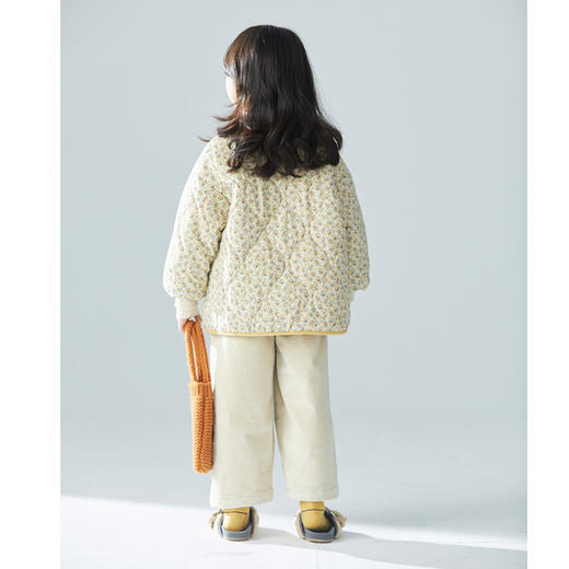 裁缝学苑TS24女童韩系夹棉灯芯绒棉袄外套纸样儿童上衣样衣打版 商品图4